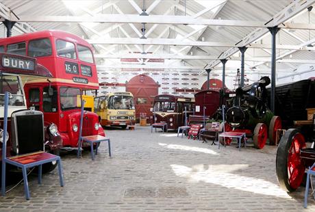 Engine collection at East Lancashire Railway