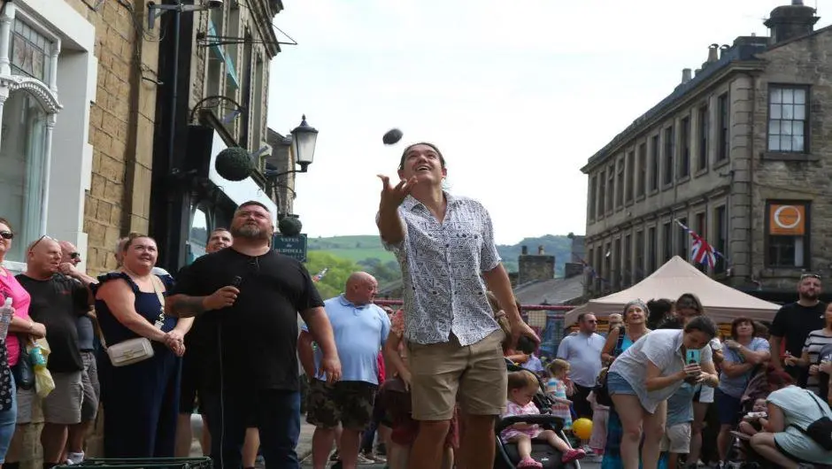 Black Pudding Throwing