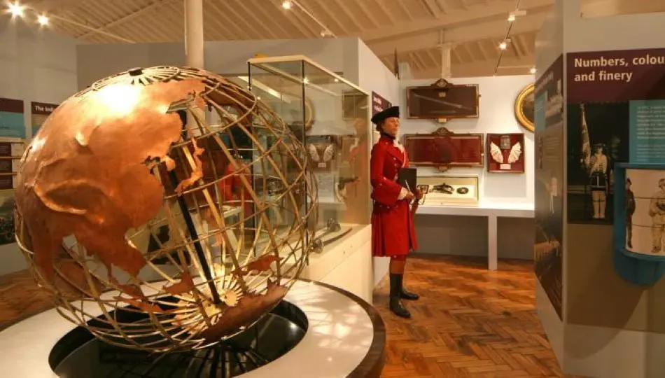 Several artifacts on display