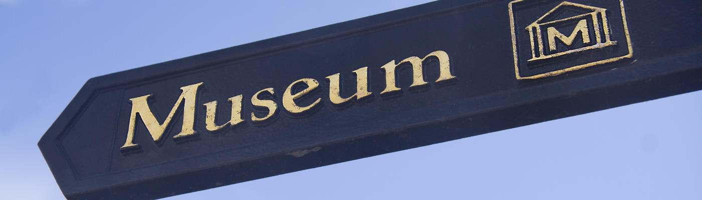 Museum sign